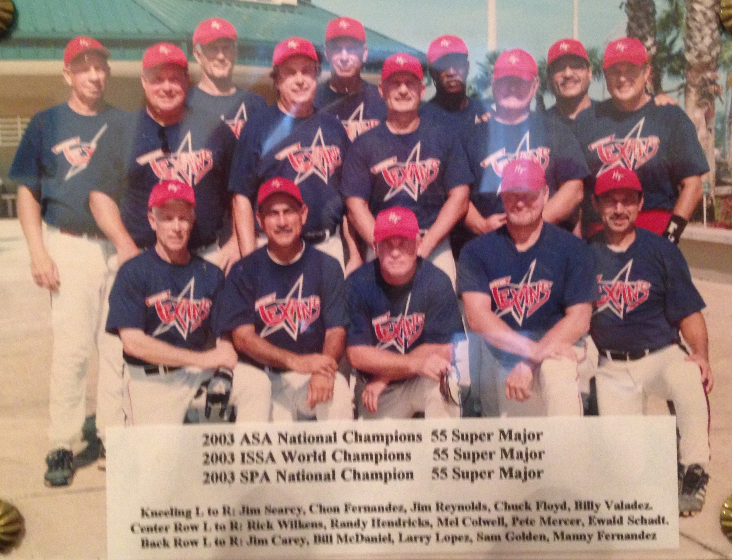 2003 55 MAJOR - ASA - WORLD CHAMPIONS - AUBURNDALE FL